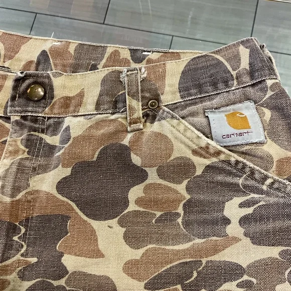 Vintage Carhartt Duck Camo Work Pants - Picture 4 of 9
